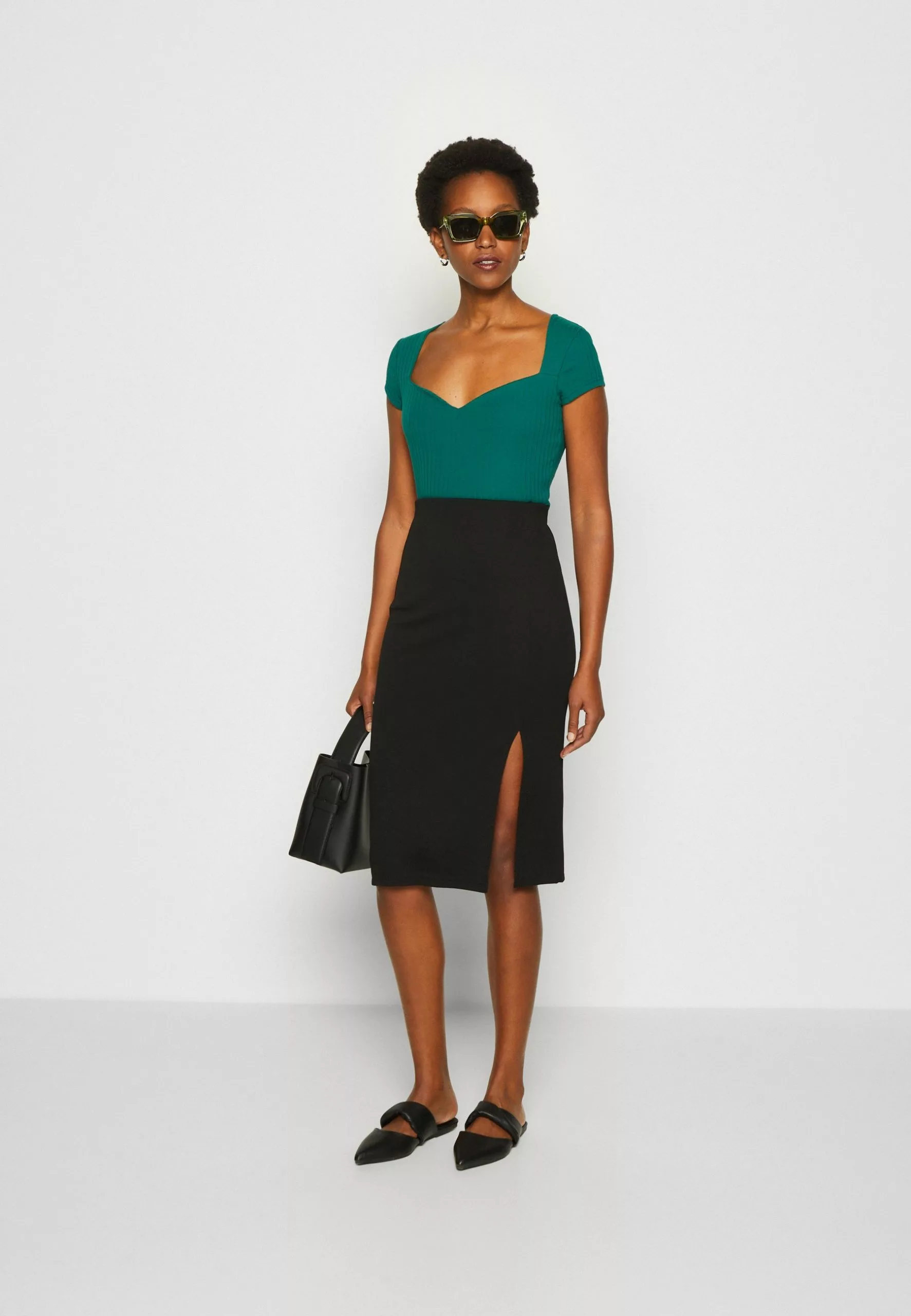 Anna Field T-Shirt Imprimé - Dark Green 2 Anna Field T-Shirt Imprimé - Dark Green – Image 2