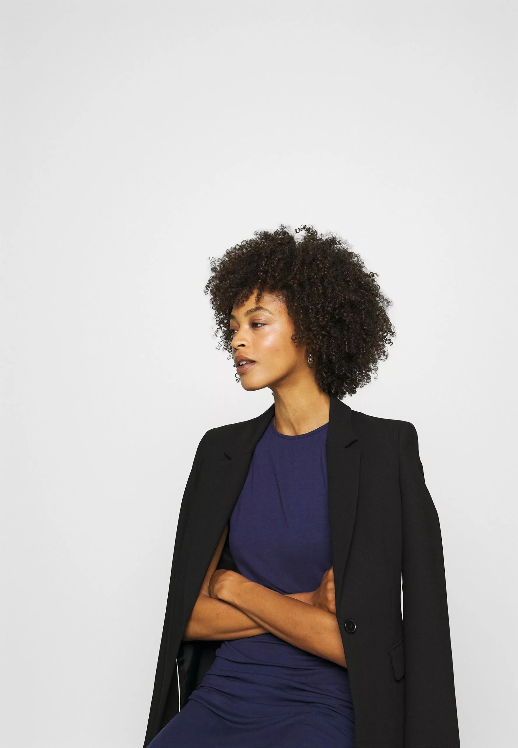 Anna Field Robe Fourreau - Evening Blue 4 Anna Field Robe Fourreau - Evening Blue – Image 4