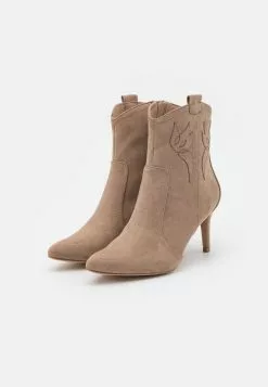 Anna Field Bottines À Talons Hauts - Taupe -Hauts Boutique 0601ea9b5e2142a487966352e594f4a7
