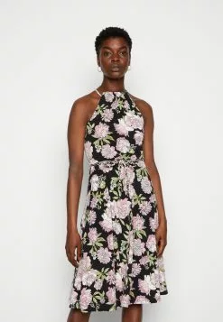 Anna Field Robe En Jersey - Black/Pink