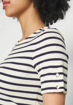 T-Shirt Imprimé - Dark Blue White -Hauts Boutique 0b036629e0bb4620870776cc2c1e76b0