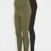 Leggings Maternity - Legging - Black/Olive