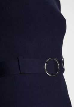 Anna Field Crew Ausschnitt Mini Strickkleid Mit Gürtel - Robe Pull - Dark Blue -Hauts Boutique 0f3e033d03c447b487980d4911bec165