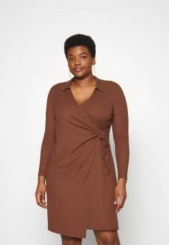 Robe En Jersey - Dark Brown