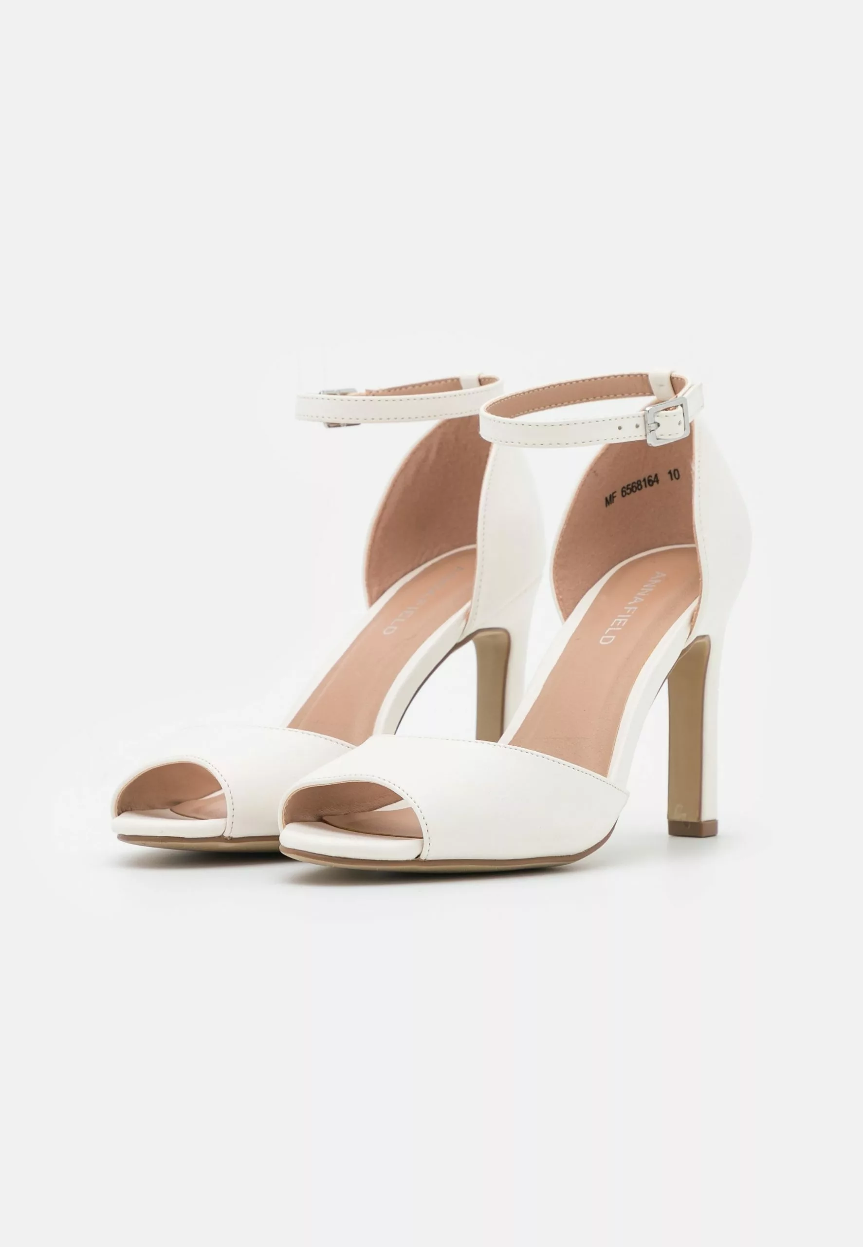 Anna Field Escarpins À Bout Ouvert - White 3 Anna Field Escarpins À Bout Ouvert - White – Image 3