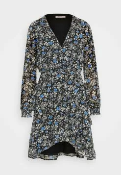 Anna Field Robe De Jour - Black/Multi Coloured -Hauts Boutique 142119457ca2479186596cb44d9370b5