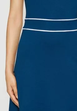 Anna Field Robe En Jersey - Blue/White -Hauts Boutique 147260a313d44824bab256f13bef25f6