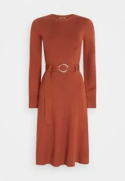 Anna Field Crew Ausschnitt Midi Strickkleid Mit Gürtel - Robe Pull - Brown 10 Anna Field Crew Ausschnitt Midi Strickkleid Mit Gürtel - Robe Pull - Brown -Hauts Boutique 19a799bd782e4e4d834738e748bf8a1d