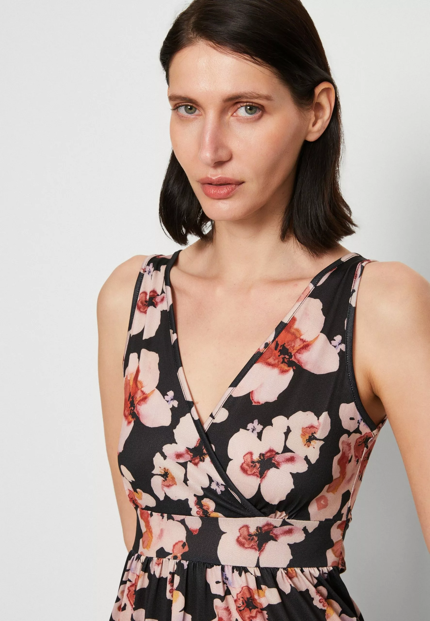 Anna Field Robe Longue - Black/Pink/Multicoloured 8 Anna Field Robe Longue - Black/Pink/Multicoloured – Image 8