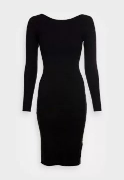 Anna Field Offener Rücken Bodycon Mini Strickkleid - Robe Fourreau - Black -Hauts Boutique 1d910ff4704f4ddbbfd6872010333095