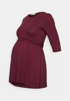 Flare Top - T-Shirt À Manches Longues - Dark Red -Hauts Boutique 1e274920e0604691aff0cc52d3a7d63a