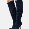 Anna Field Bottes - Blue