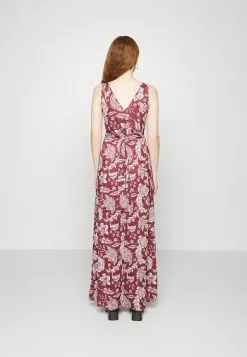 Anna Field Robe Longue - Bordeaux/Multi Coloured -Hauts Boutique 20d72f9e35cf457eaa1cc6db534a0a1a