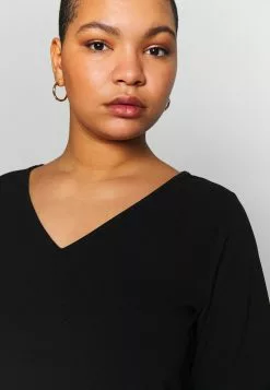 Basic Jersey Dress - Robe En Jersey - Black -Hauts Boutique 26722063f98e44f3acb6636882454b13