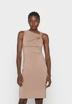 Anna Field Robe En Jersey - Taupe