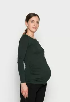 2 Pack - T-Shirt À Manches Longues - Dark Green/Bordeaux -Hauts Boutique 3371c712503f4e348df19c8082bb7d4c