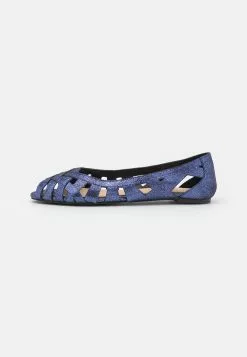 Anna Field Leather - Ballerines À Bout Ouvert - Dark Blue -Hauts Boutique 33842deba37e4871b554946a5a61be10