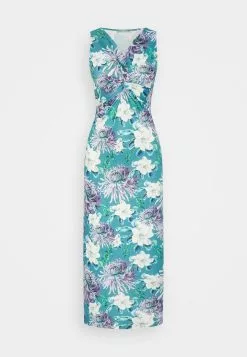 Anna Field Robe En Jersey - Turquoise/Purple/Beige -Hauts Boutique 35f42317a6d248c0baa2232655b53b07