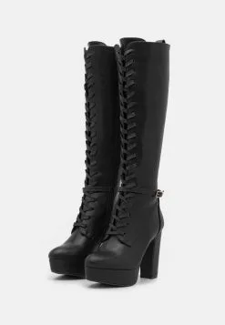 Anna Field Bottes À Lacets - Black -Hauts Boutique 3767e88bfb2b42d3ba69ecb3d8996cdc