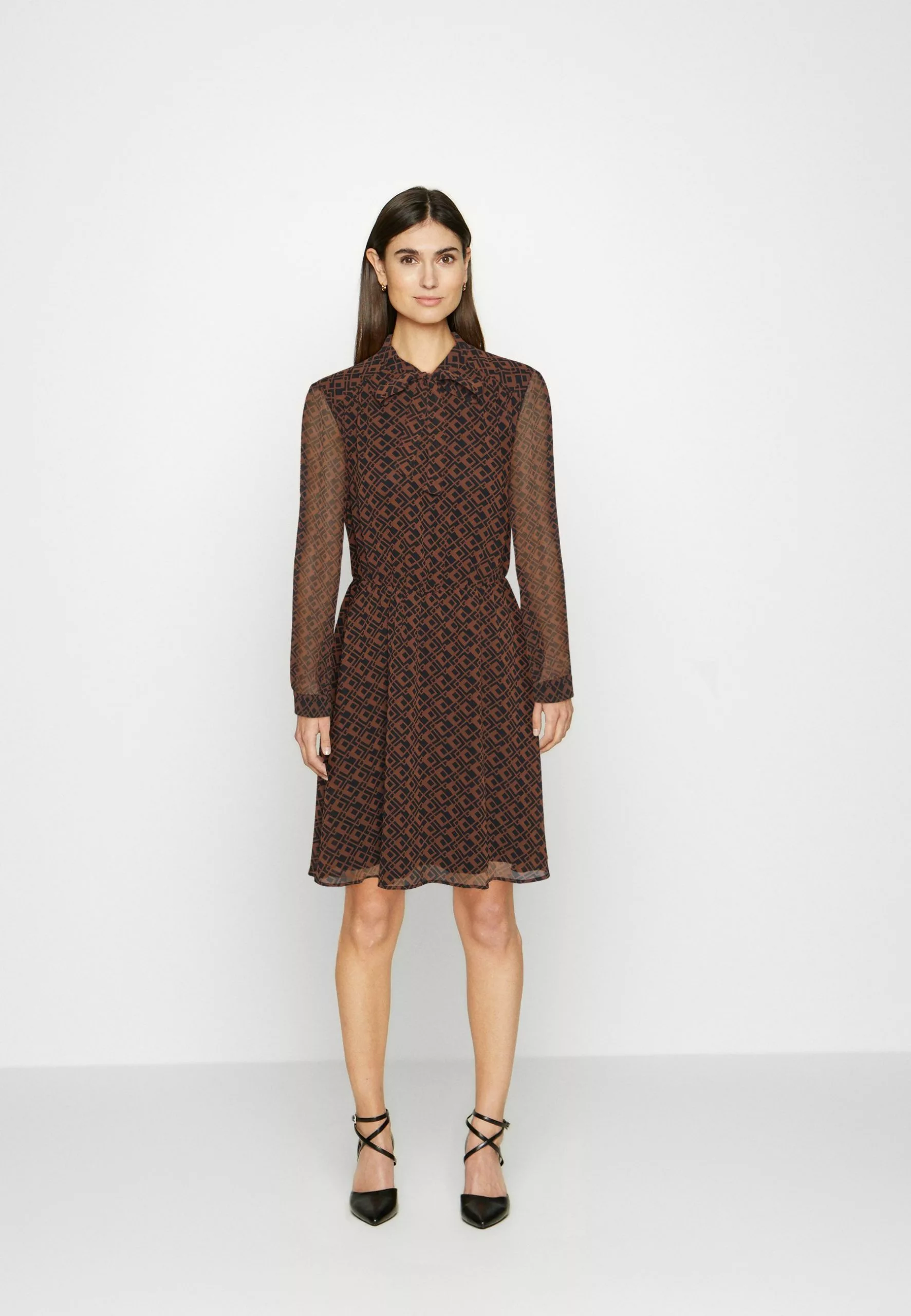 Anna Field Robe De Jour - Black/Brown 1 Anna Field Robe De Jour - Black/Brown