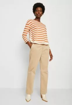 Anna Field T-Shirt À Manches Longues - White/Apricot -Hauts Boutique 3a400ad7a33441c8a881ff430f079848