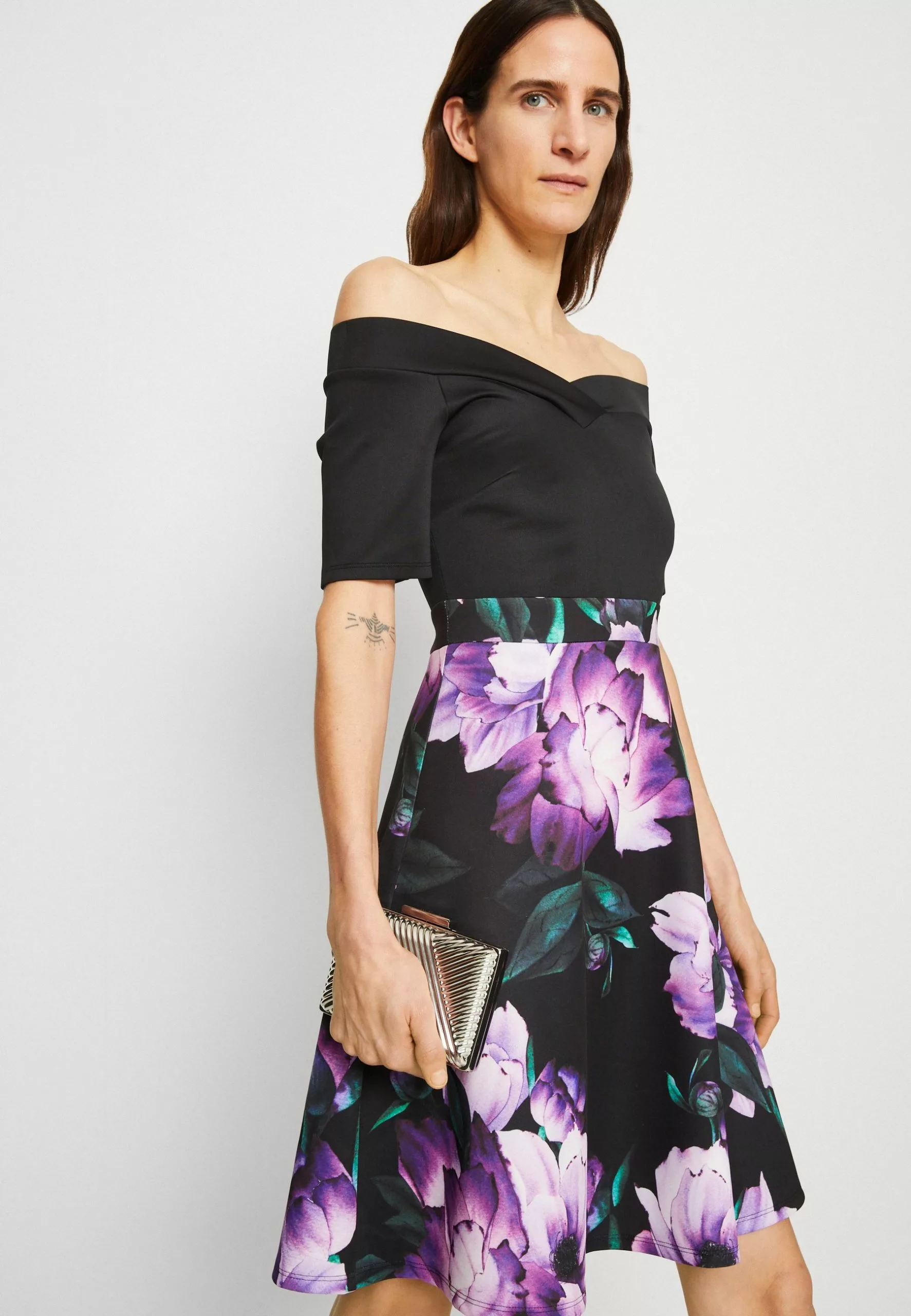 Anna Field Robe De Soirée - Black/Purple 6 Anna Field Robe De Soirée - Black/Purple – Image 6