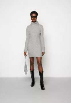 Anna Field Rollkragen Mini Strickkleid - Robe Fourreau - Grey -Hauts Boutique 3ad9d0efa8934e3fb63d0313d3851072