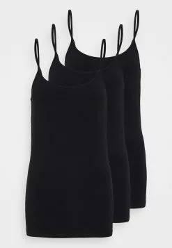 Anna Field 3Er Pack - Débardeur - Black/Black/Black -Hauts Boutique 3b445843d1e14f17b126d28f49b4844f