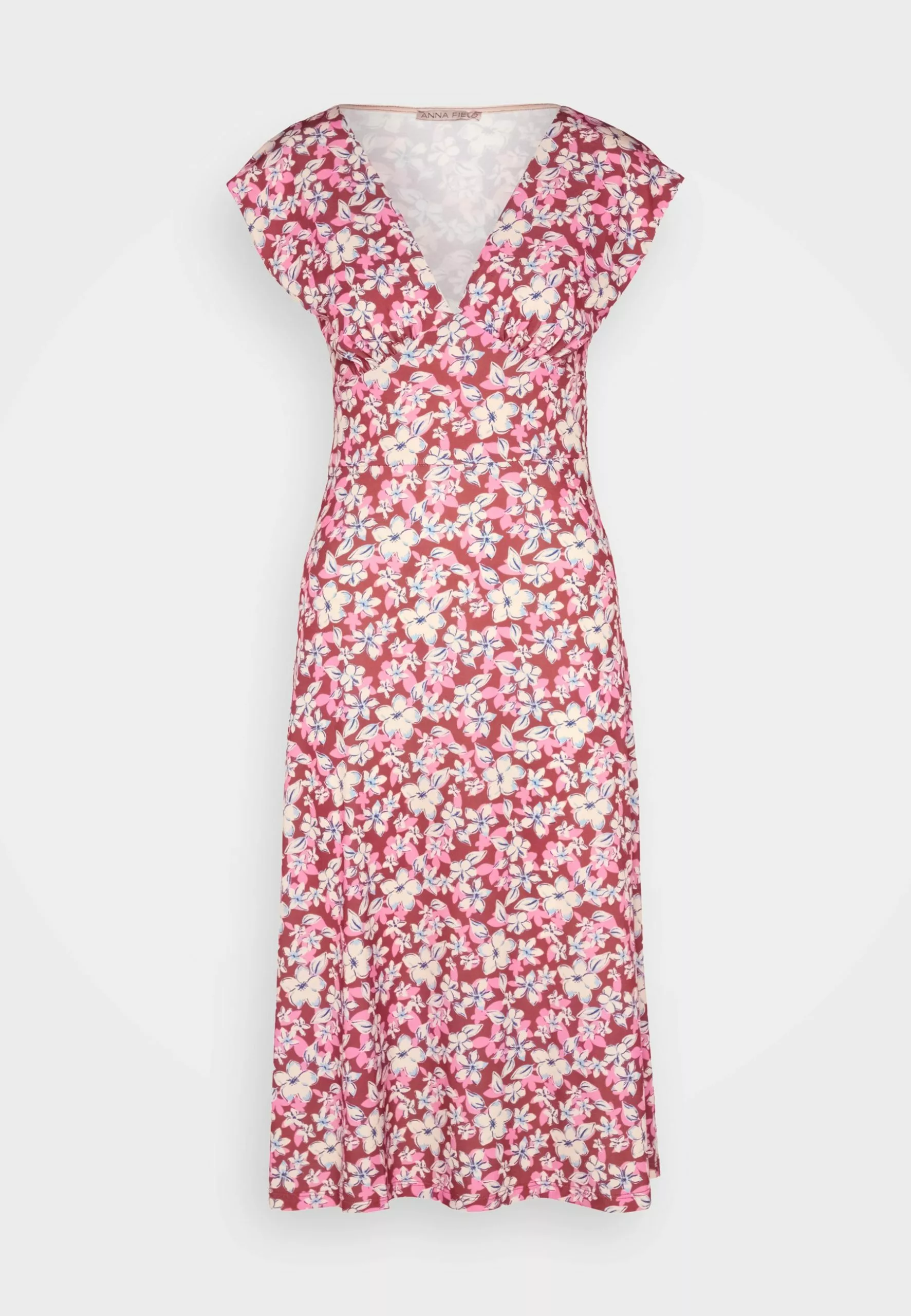 Anna Field Robe En Jersey - Brown/Beige/Pink 5 Anna Field Robe En Jersey - Brown/Beige/Pink – Image 5