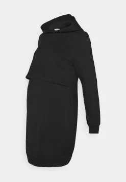 Nursing - Day Dress - Robe De Jour - Black