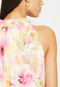 Anna Field Robe Longue - White/Pink -Hauts Boutique 3fb8baea683e411eade7848217a467ea