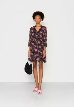 Anna Field Robe De Jour - Blue/Red -Hauts Boutique 41aa1455d7b14b8e9f076011e83dea74