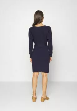 Anna Field Wrap V Ausschnitt Mini Strickkleid Mit Gürtel - Robe Fourreau - Dark Blue -Hauts Boutique 41ab5049c9cf4780b3c7830207350d6a