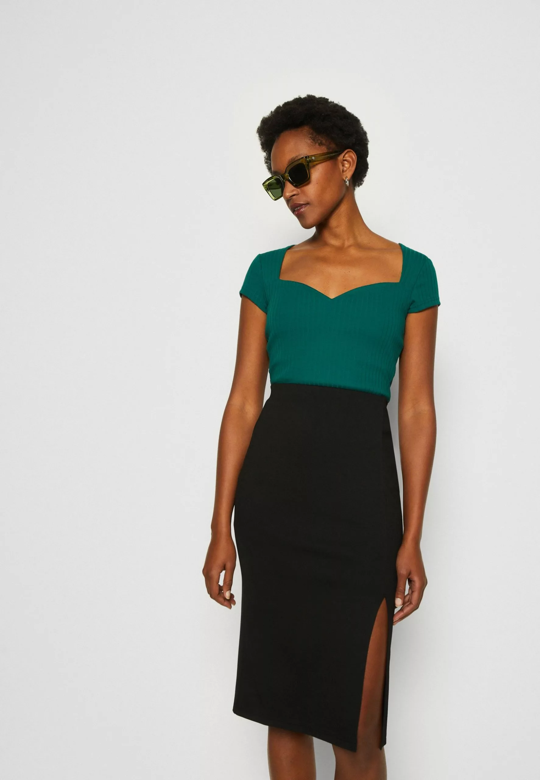 Anna Field T-Shirt Imprimé - Dark Green 4 Anna Field T-Shirt Imprimé - Dark Green – Image 4