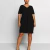 Basic Jersey Dress - Robe En Jersey - Black