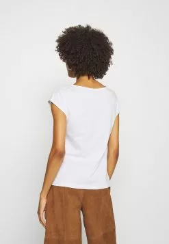 Anna Field Basic V Neck Drop Shoulder 2 Pack - T-Shirt Basique - White/White -Hauts Boutique 4764ee70d0654d77a851e2d2ddba9da8