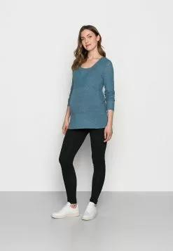 7/8 Length Maternity Leggings 2 Pack - Legging - Black