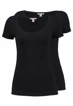 Anna Field 2 Pack - T-Shirt Basique - Black