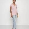 2 Pack - T-Shirt Basique - Pink/Off-White/Multi-Coloured