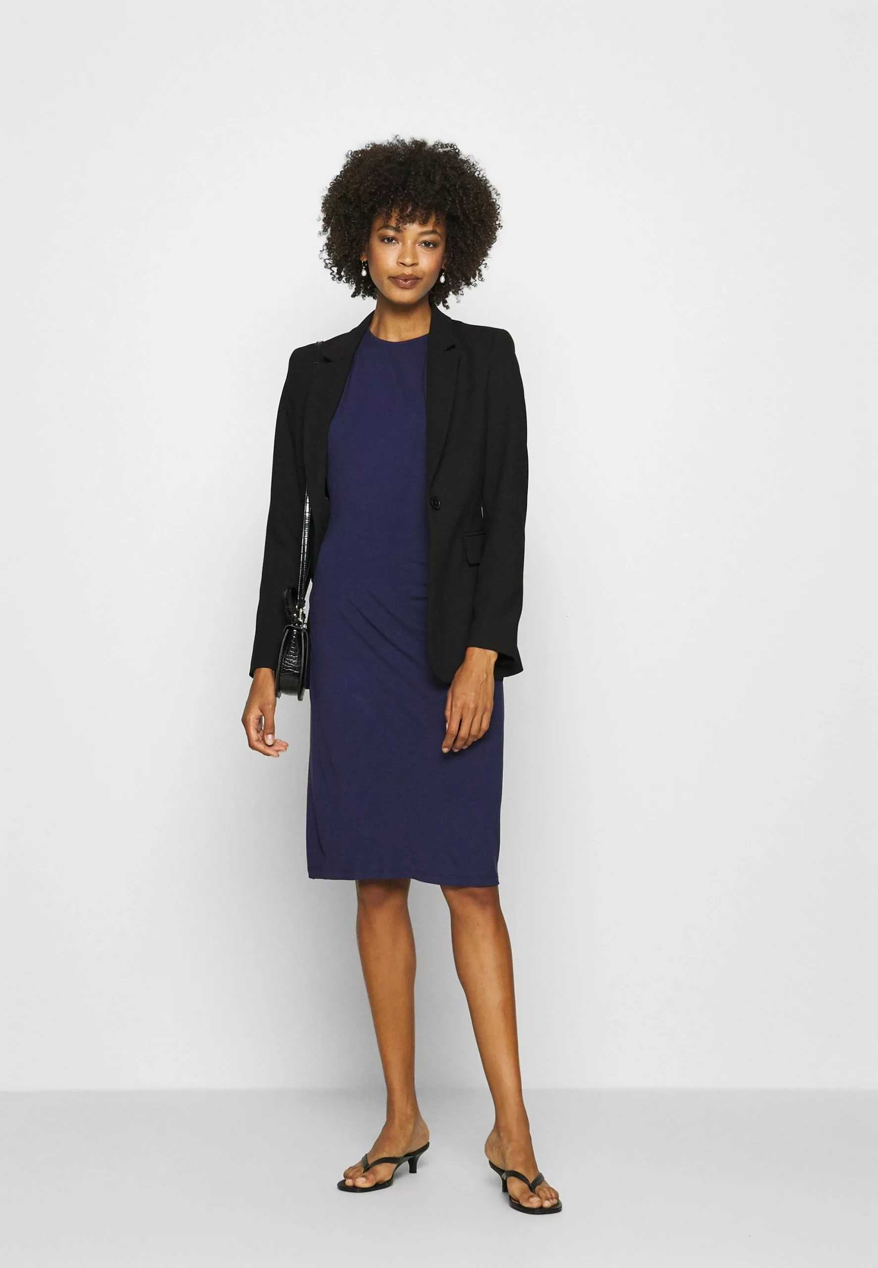 Anna Field Robe Fourreau - Evening Blue 2 Anna Field Robe Fourreau - Evening Blue – Image 2