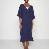 Anna Field V Front Beach Dress - Robe Longue - Blue