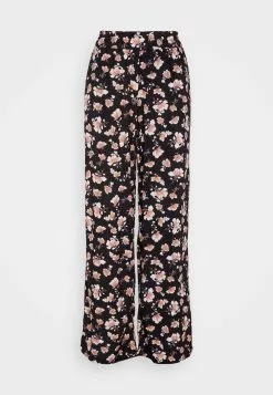 Anna Field Pantalon Classique - Black/Multi-Coloured -Hauts Boutique 4fa4cdc46b9848eeab390f298aa1b520