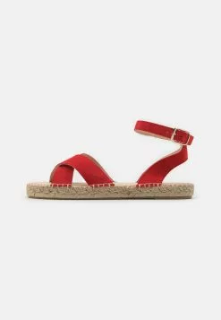 Anna Field Leather - Sandales À Plateforme - Red -Hauts Boutique 4fe72a1c772f4c869826d499cd6627bb