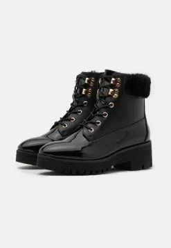 Anna Field Winter Booties - Bottines À Plateau - Black -Hauts Boutique 51e9f8e9245848fda41e341e829a49a0