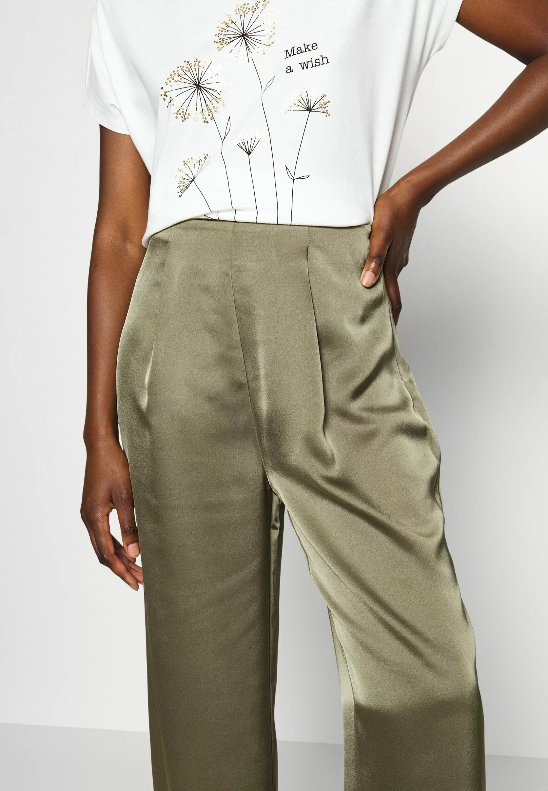 Anna Field Pantalon Classique - Olive 7 Anna Field Pantalon Classique - Olive – Image 7