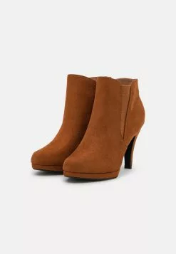 Anna Field Bottines À Talons Hauts - Cognac -Hauts Boutique 5650e5ce89a64625a39d9e4c485ba8a2