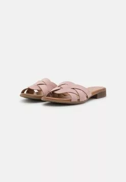 Anna Field Leather - Mules - Light Pink -Hauts Boutique 56bab6fb98c84c1e8f2f876b00e2f3d1