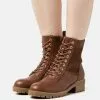 Winter Boot - Bottines À Lacets - Cognac