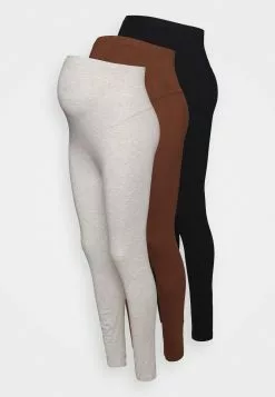 3 Pack - Legging - Black/Brown/Off-White -Hauts Boutique 59fb4cc76c064e59b29c7d9c4fd26b3e