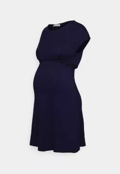 Robe En Jersey - Dark Blue -Hauts Boutique 5aafc343f8d04fdb88e3fb76d787d21a